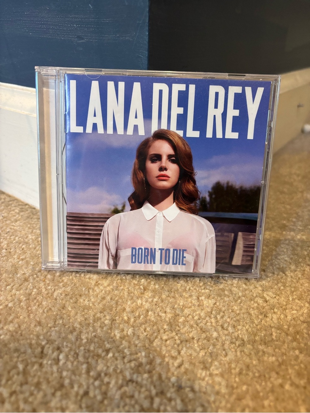 Lana Del Rey Born to Die CD - Blue Cover